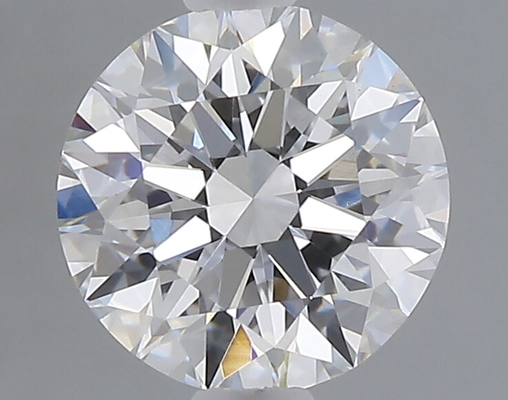1.10 carat round lab grown diamond E color VVS2 clarity