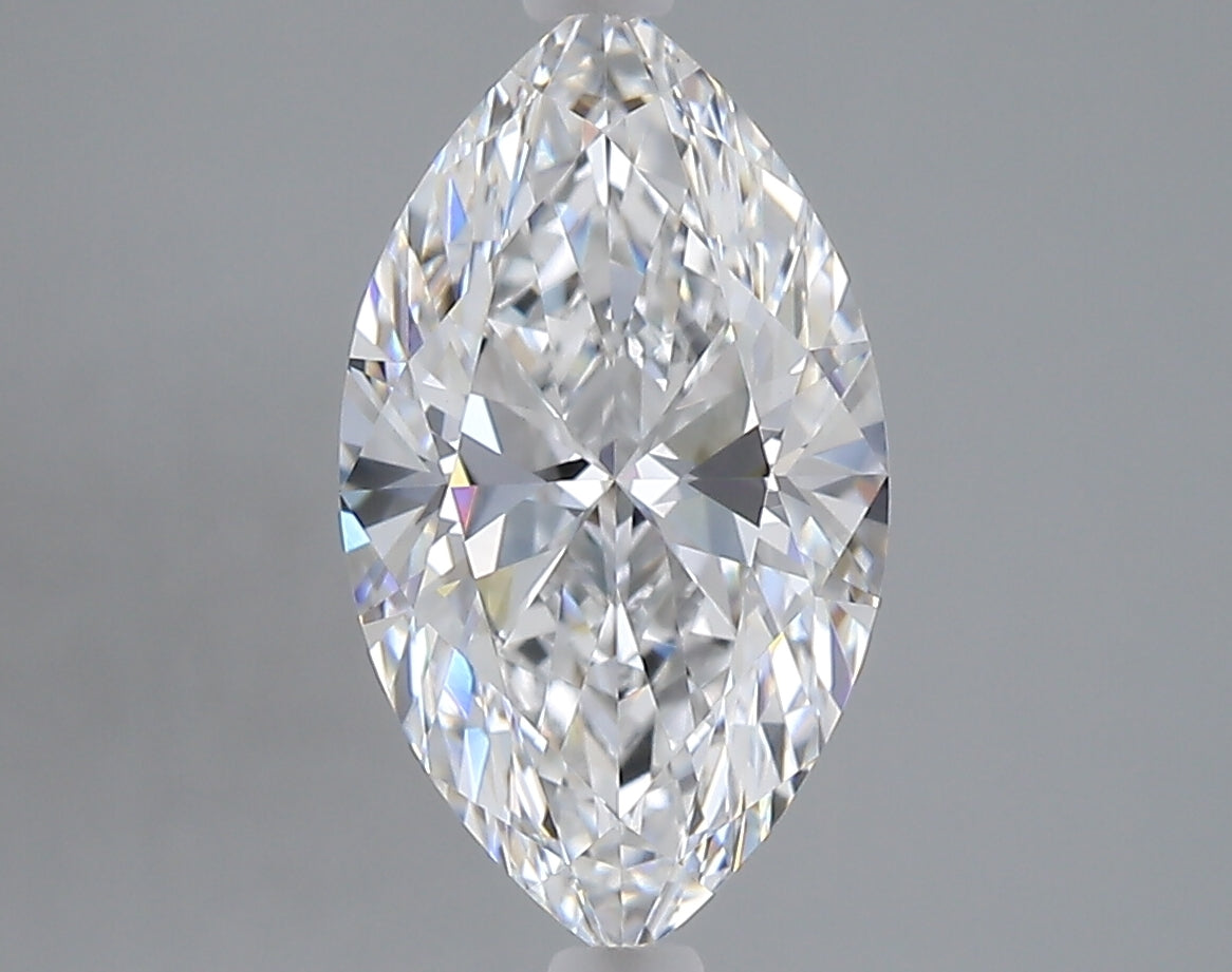 2.57 carat marquise lab grown diamond D color VVS2 clarity