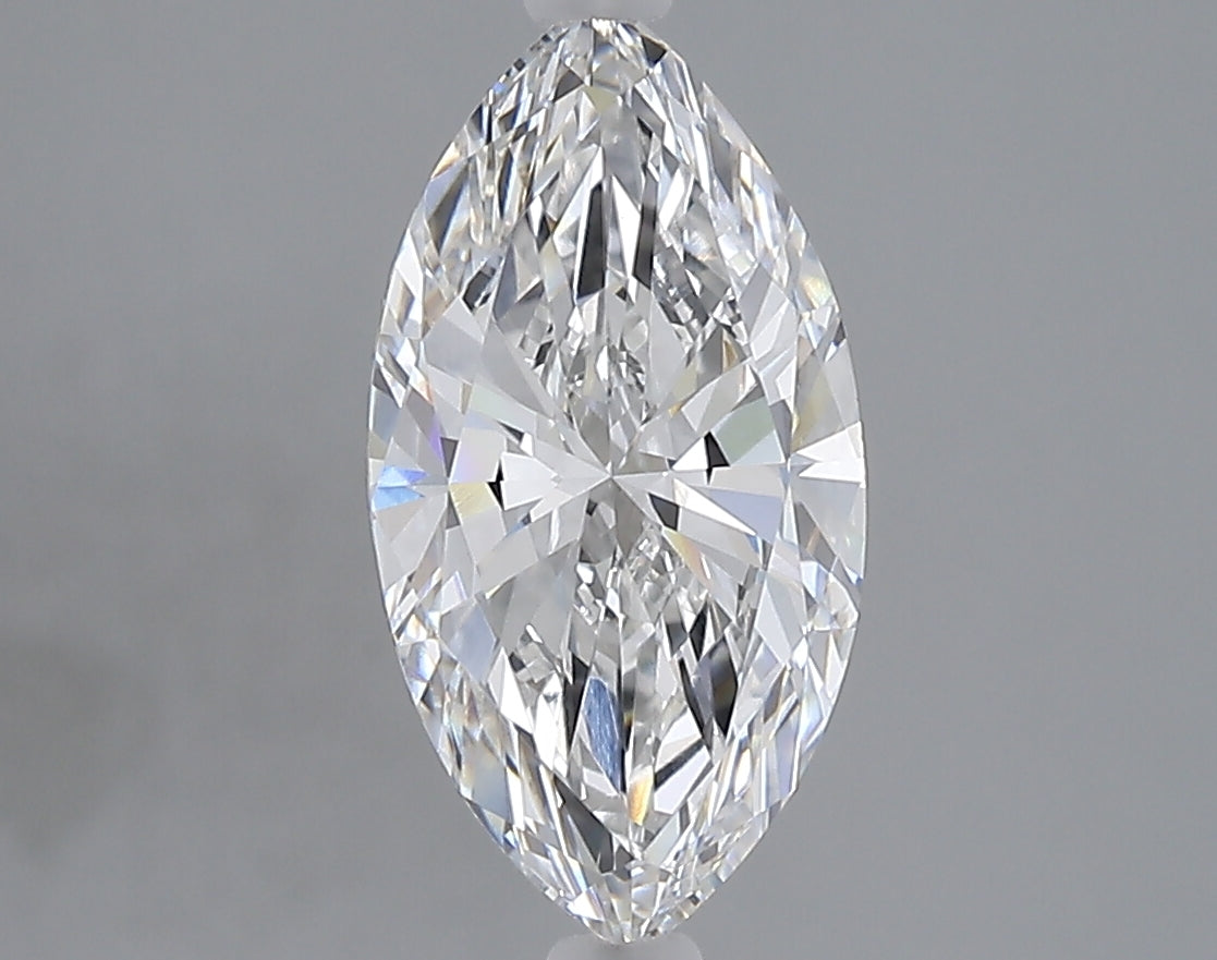 2.02 carat marquise lab grown diamond E color VVS2 clarity