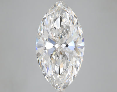 6.25 carat marquise lab grown diamond F color VS1 clarity