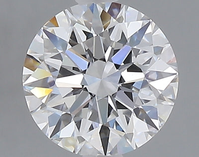 1.50 carat round lab grown diamond E color VVS2 clarity