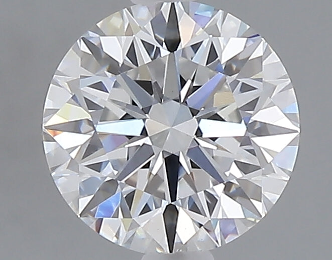 1.58 carat round lab grown diamond E color VVS2 clarity