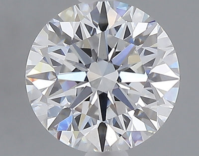 1.58 carat round lab grown diamond E color VVS2 clarity