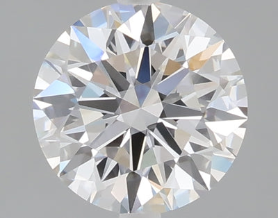 1.53 carat round lab grown diamond E color VVS1 clarity