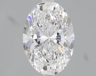 1.06 carat oval lab grown diamond D color VVS2 clarity