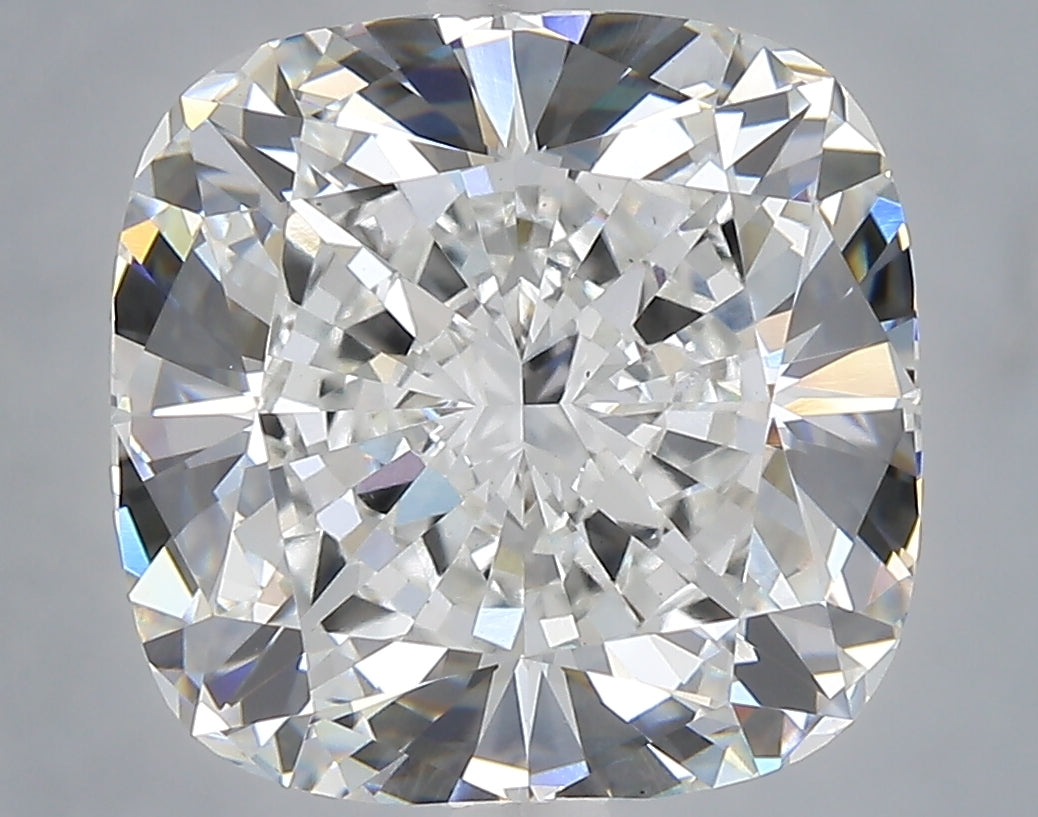 8.27 carat cushion lab grown diamond E color VS1 clarity