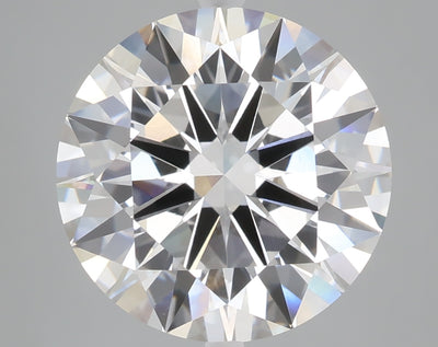 6.72 carat round lab grown diamond E color VVS2 clarity
