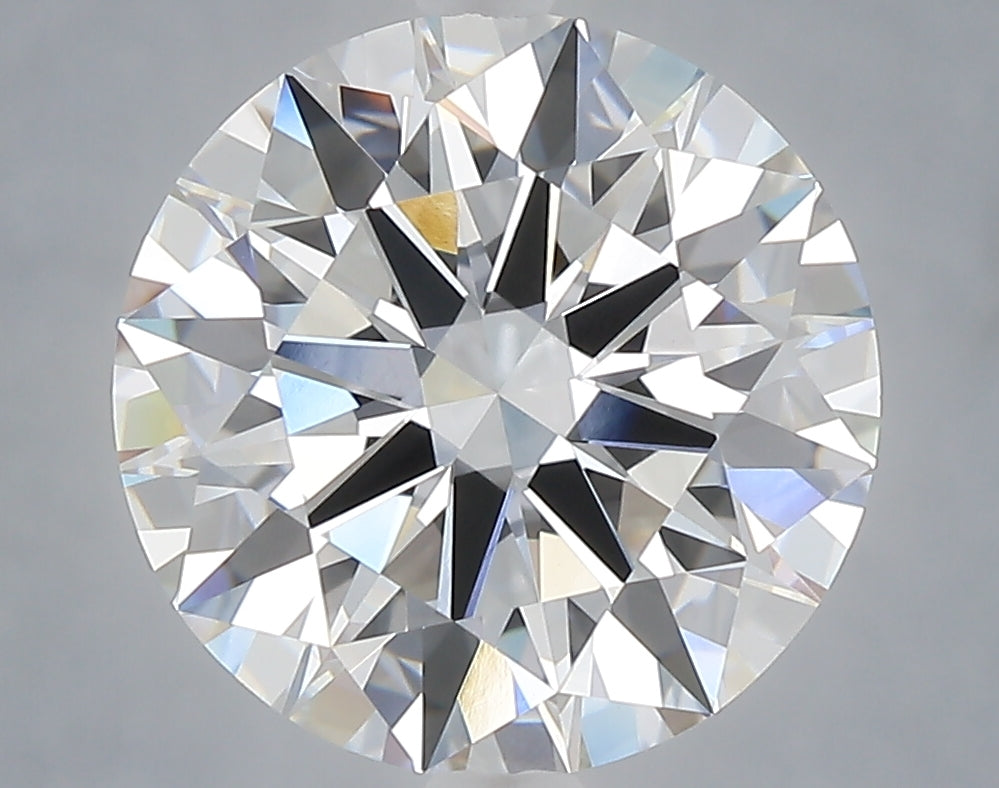5.10 carat round lab grown diamond E color VVS2 clarity