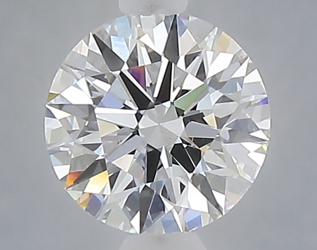 1.08 carat round lab grown diamond D color VS1 clarity