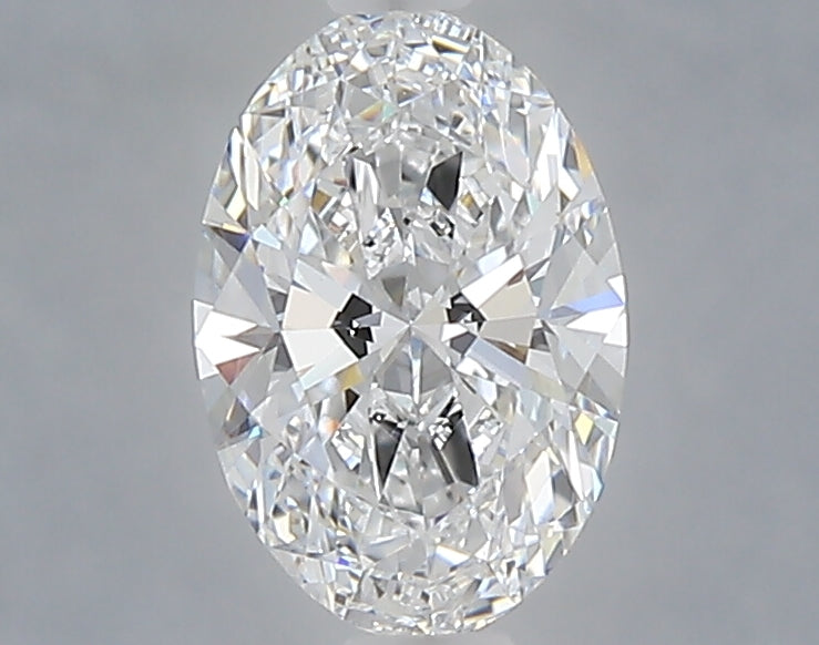1.03 carat oval lab grown diamond D color VVS2 clarity