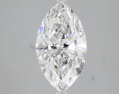 2.06 carat marquise lab grown diamond E color VVS2 clarity