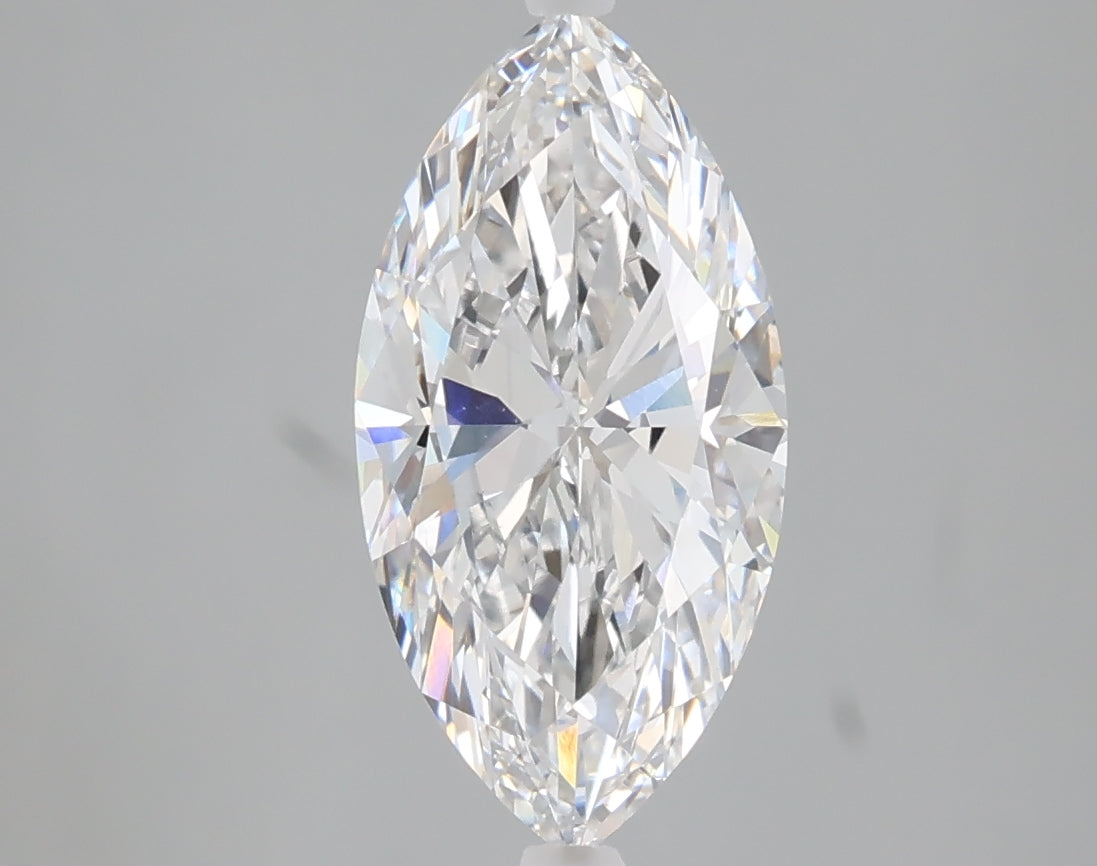 2.01 carat marquise lab grown diamond E color VVS2 clarity