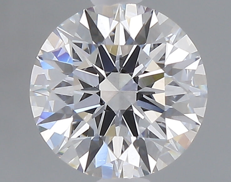 1.08 carat round lab grown diamond E color VS2 clarity