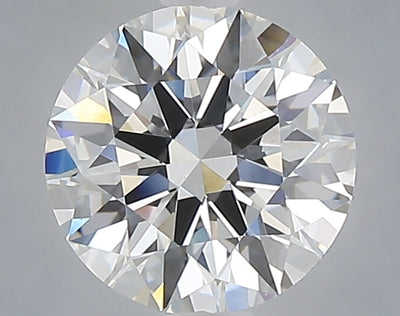 1.58 carat round lab grown diamond E color VS1 clarity