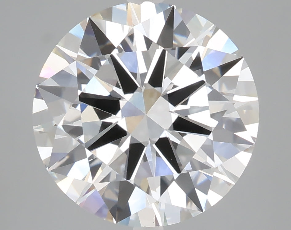 5.00 carat round lab grown diamond F color VS1 clarity