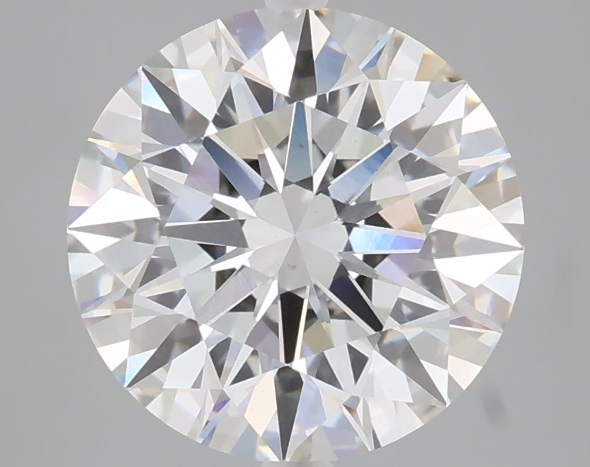 3.53 carat round lab grown diamond F color VS1 clarity