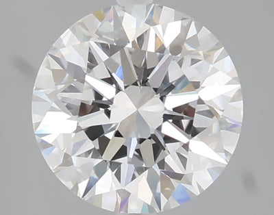 1.73 carat round lab grown diamond D color VVS2 clarity
