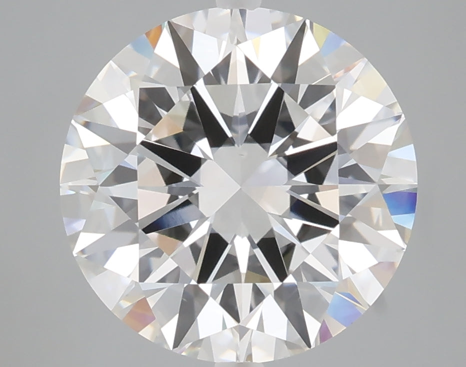 4.71 carat round lab grown diamond F color VS1 clarity