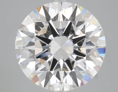 4.71 carat round lab grown diamond F color VS1 clarity