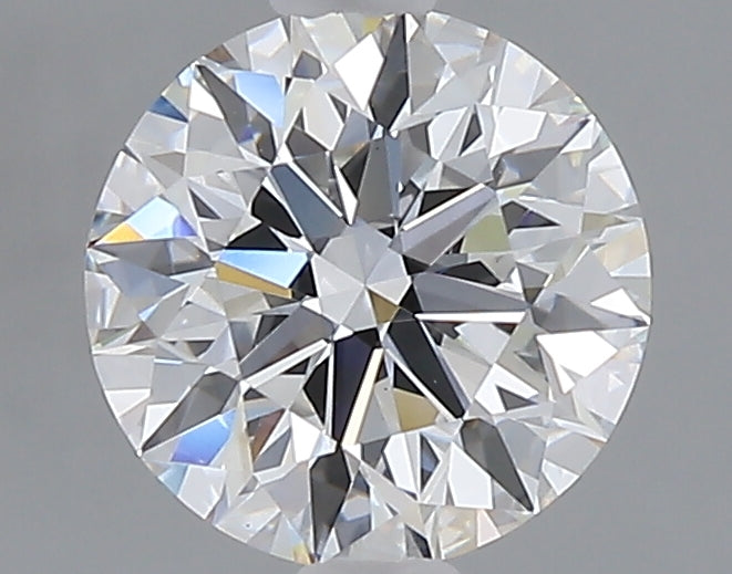 1.55 carat round lab grown diamond E color VS1 clarity