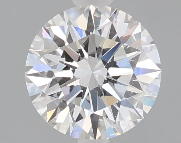 1.09 carat round lab grown diamond D color VVS2 clarity