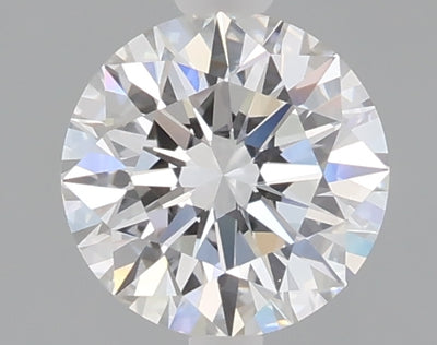1.09 carat round lab grown diamond D color VVS2 clarity