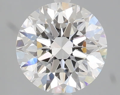 1.57 carat round lab grown diamond E color VVS2 clarity