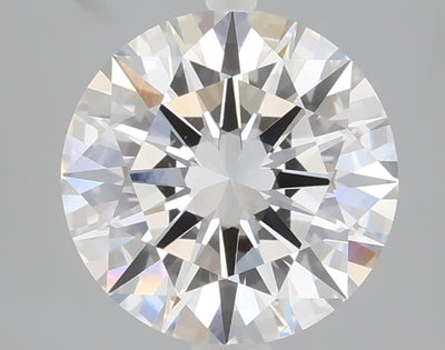 2.72 carat round lab grown diamond E color VS1 clarity