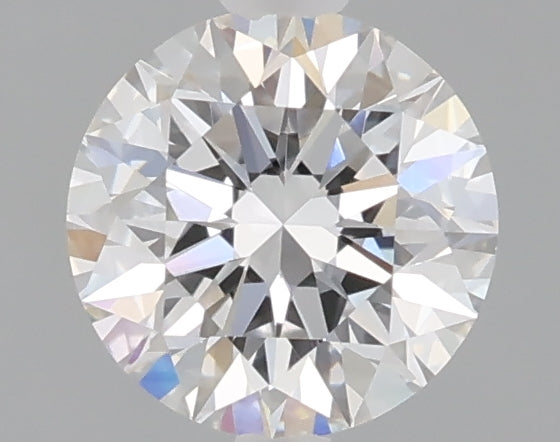 1.07 carat round lab grown diamond D color VVS2 clarity