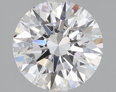 1.59 carat round lab grown diamond D color VVS2 clarity