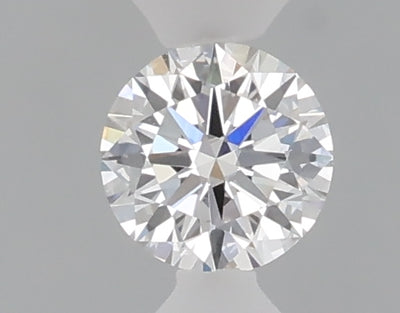 0.31 carat round lab grown diamond E color VVS1 clarity