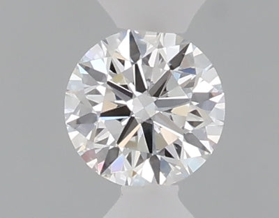 0.31 carat round lab grown diamond D color VVS1 clarity