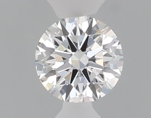 0.31 carat round lab grown diamond D color VVS1 clarity