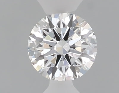 0.31 carat round lab grown diamond D color VVS1 clarity