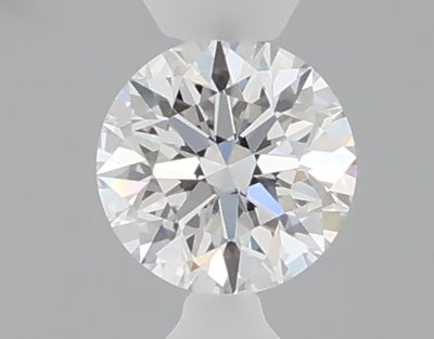 0.34 carat round lab grown diamond E color VVS1 clarity