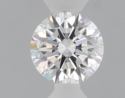 0.33 carat round lab grown diamond E color VS1 clarity