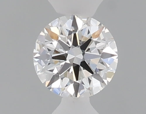0.31 carat round lab grown diamond D color VS1 clarity
