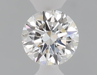 0.32 carat round lab grown diamond F color VS1 clarity