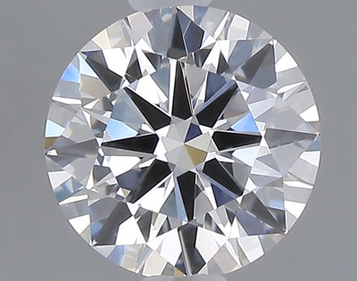 0.91 carat round lab grown diamond D color VVS2 clarity