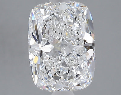 2.53 carat cushion lab grown diamond E color VVS2 clarity