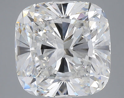 7.10 carat cushion lab grown diamond E color VS1 clarity