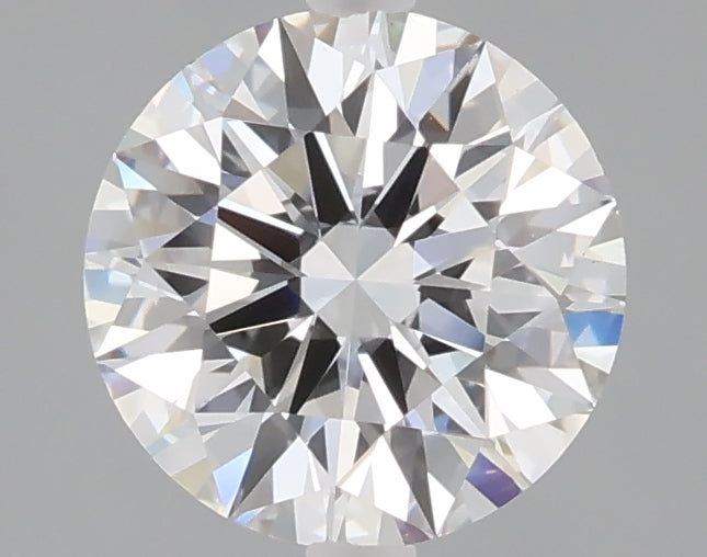 1.55 carat round lab grown diamond E color VVS2 clarity
