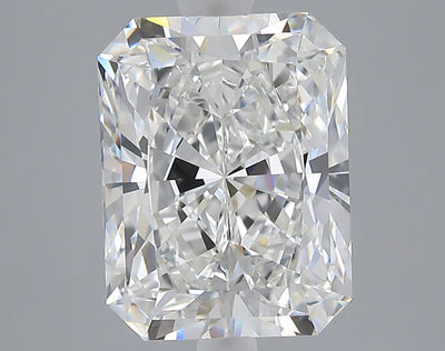 4.51 carat radiant lab grown diamond F color VS1 clarity