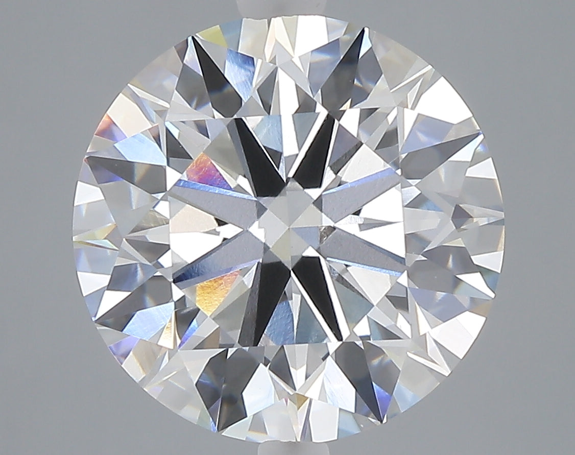 7.01 carat round lab grown diamond E color VS1 clarity
