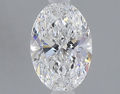 1.09 carat oval lab grown diamond D color VVS2 clarity