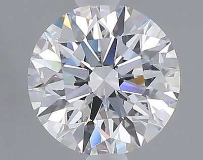 1.58 carat round lab grown diamond D color VVS2 clarity