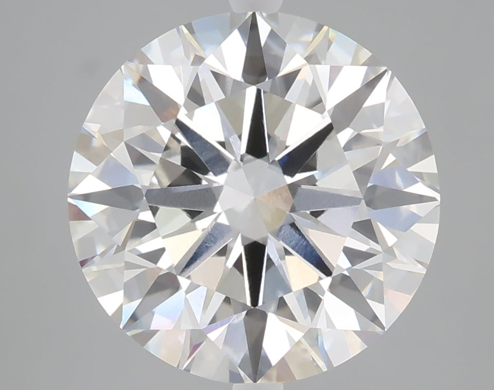 5.00 carat round lab grown diamond F color VS1 clarity