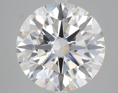 5.00 carat round lab grown diamond F color VS1 clarity