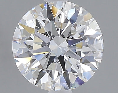 1.59 carat round lab grown diamond E color VS1 clarity