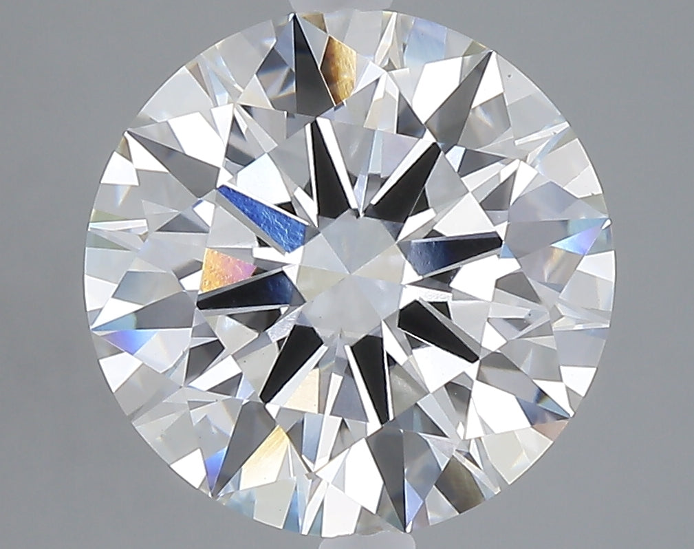 5.06 carat round lab grown diamond E color VVS2 clarity